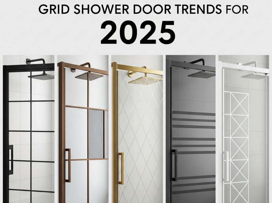 grid shower door