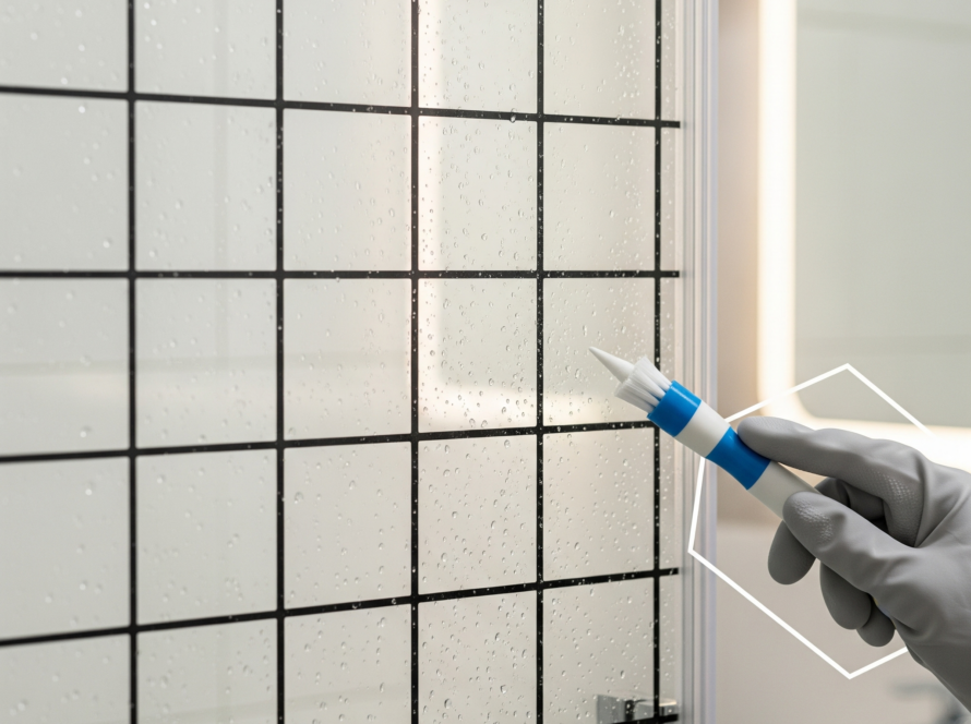grid shower door