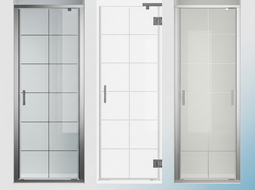 grid shower door