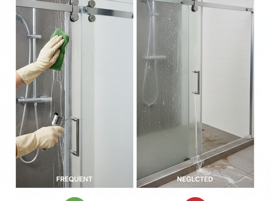 sliding shower doors