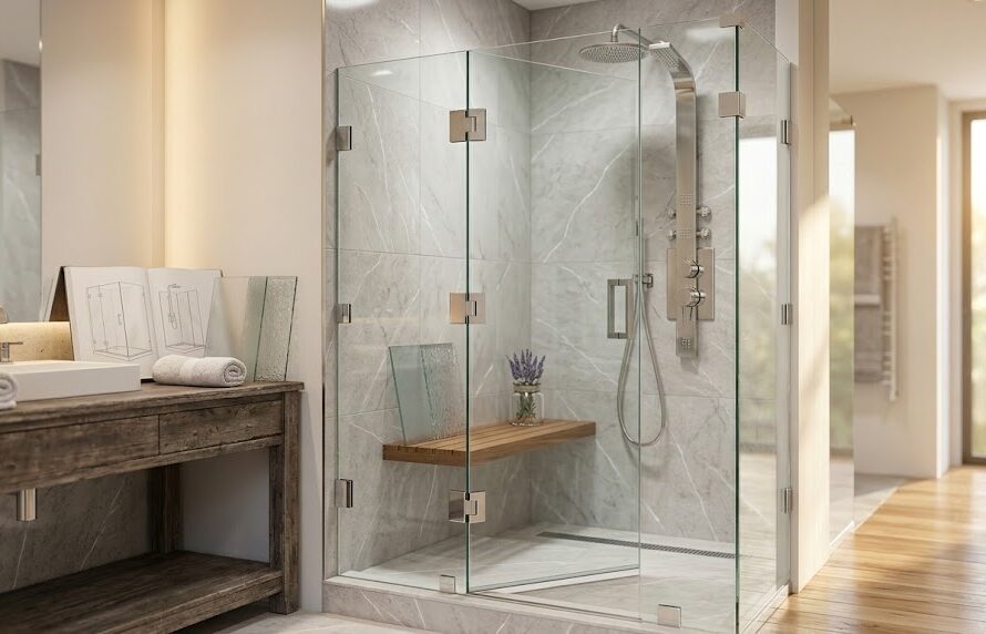frameless shower doors