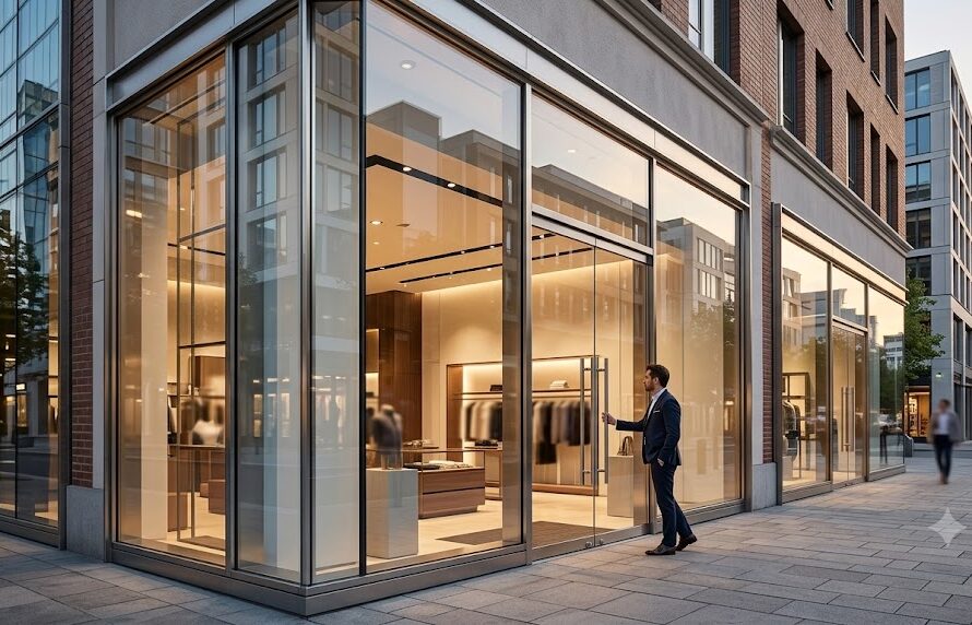 commercial storefront glass