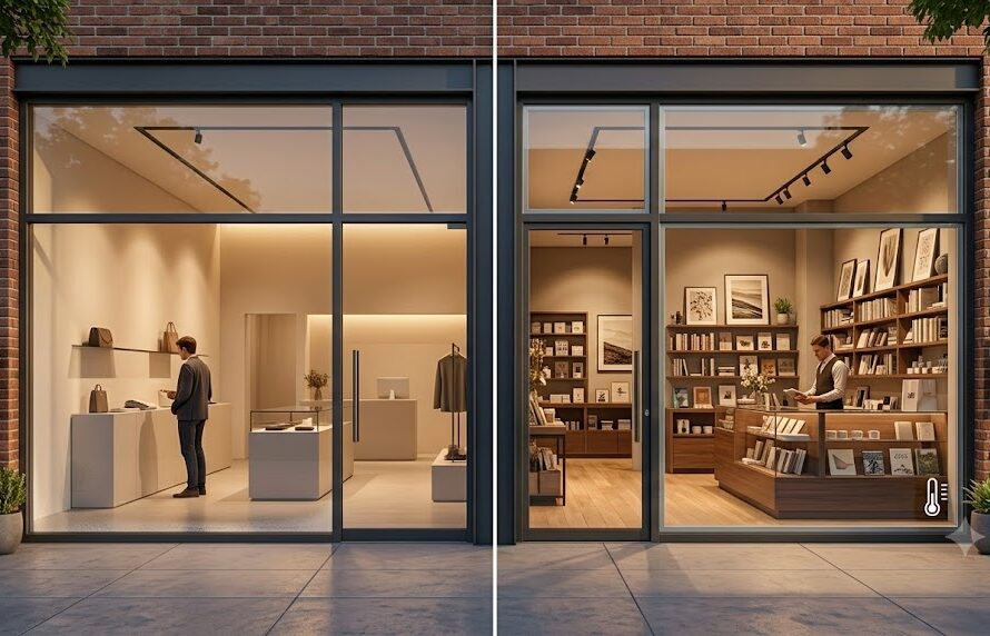 storefront glass